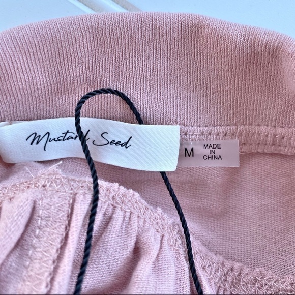 Button Front collared long sleeve Mustard Seed - Picture 6 of 11